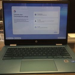 HP 14” Touchscreen X360 Celeron N4020 1.1Ghz 4gb Ram 64gb EMMC Laptop (Light Wear) 
