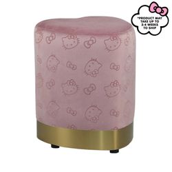 Hello kitty vanity ottoman