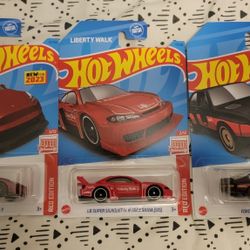 Hot Wheels Red Edition Target 2023 Lot of  3