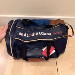 MLB 2019 All Star Game Leather Duffel Weekender Bag