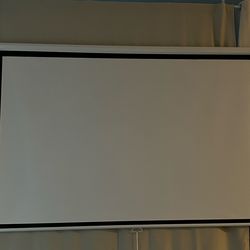 100'' Projection Screen Foldable