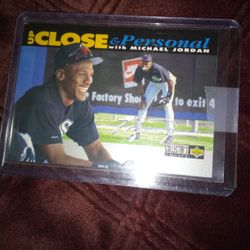 Jordan Baseball Card