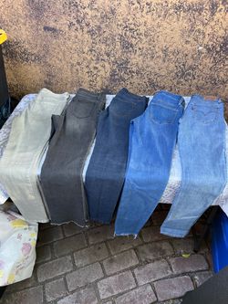 Pantalones usados size 24-25 de mujer