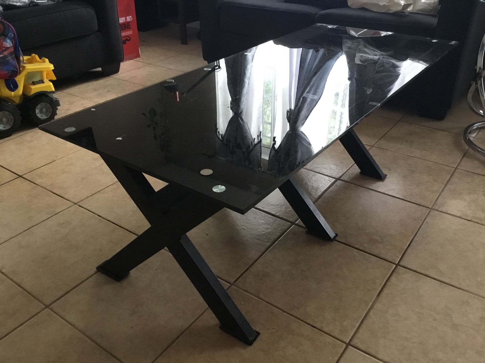 Glass Living Room Table