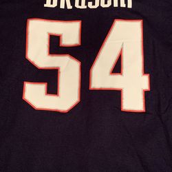 Tedy Bruschi #54 New England Patriots NFL Mitchell & Ness Shirt; Men’s XL