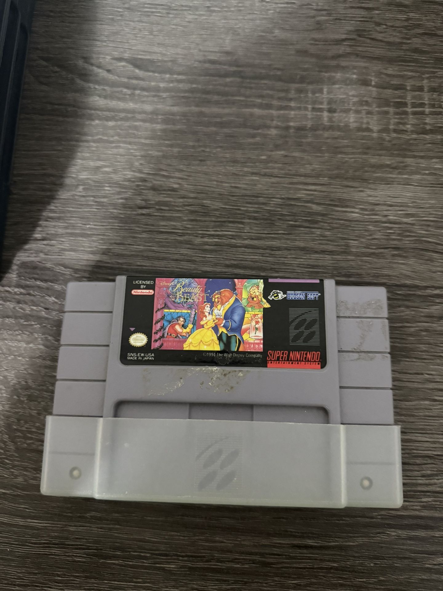 Beauty And The Beast SNES