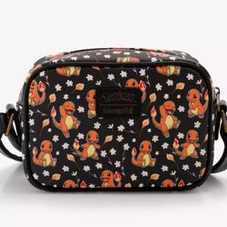 Loungefly Pokemon Charmander Crossbody Daisy Pattern Floral Loungefly Bag