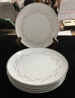 Nasco “Paris Night” Salad Plates Japan