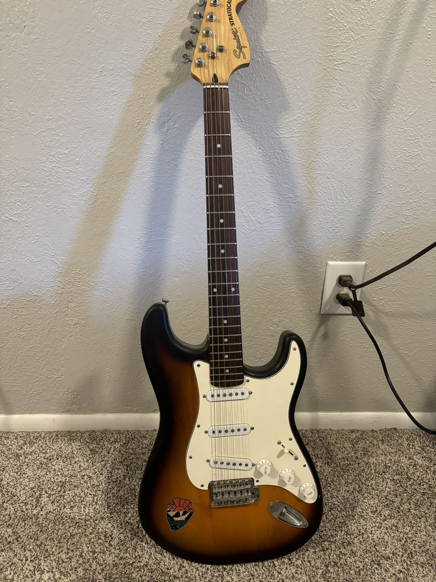 Electric Guitar And Amplifier