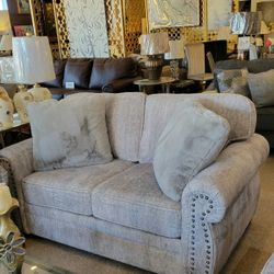 Light Grey Loveseat