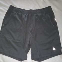 Mens Black Shorts Size XL