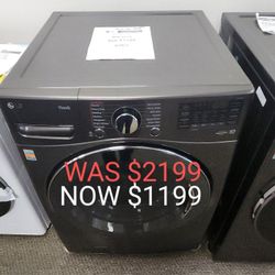 4.5 Cu. Ft. Smart Wifi Enabled All In One Washer/Dryer With Turbo Wash 