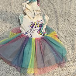 Jojo Siwa Unicorn Dress Size 4/5