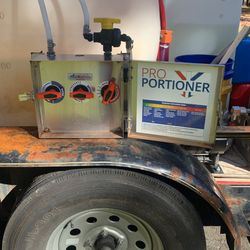 ProPortioner Softwash System With Tsunami water Separator And Air Diaphragm Pump