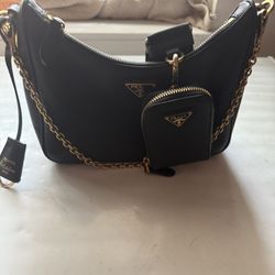 Prada Re-Edition Leather Handbag