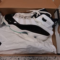 Jordan 6 Ring Teal/black/white