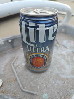 Miller lite ultra full can