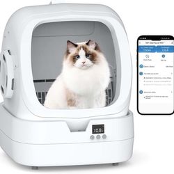 (SEE DESC) Automatic Cat Litter Box Self Cleaning