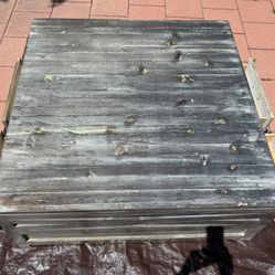 Gray Coffee Table 