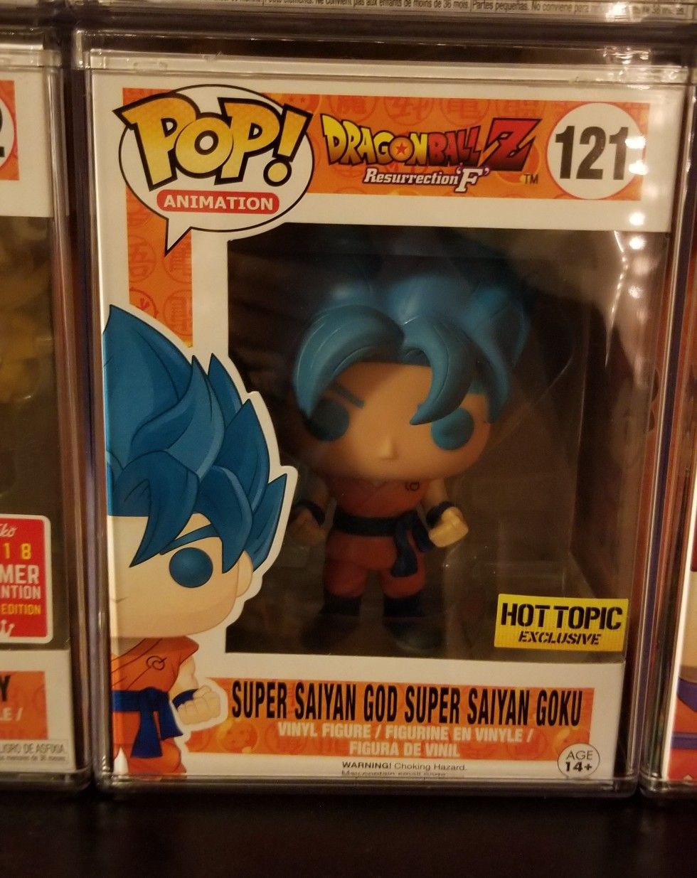 funko ssgss goku hot topic exclusive