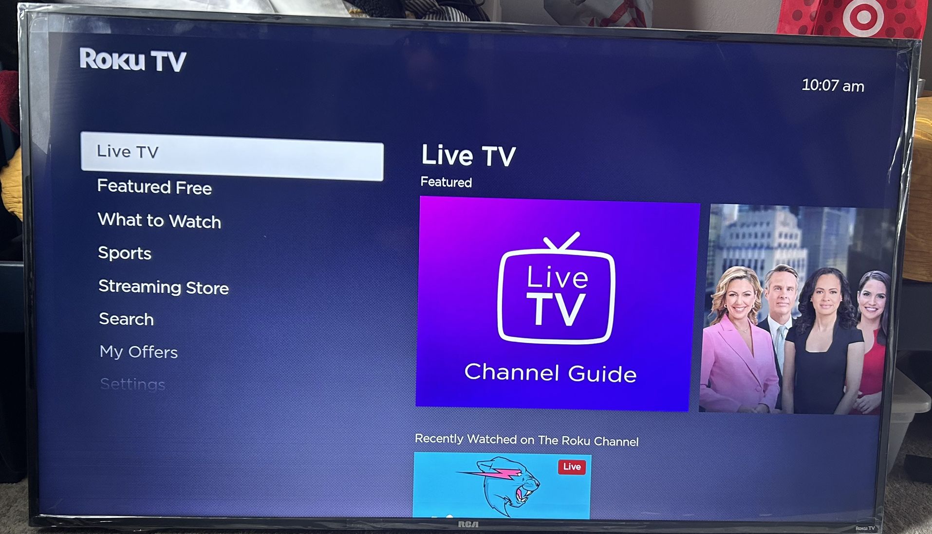 58inch RCA ROKU Tv 📺