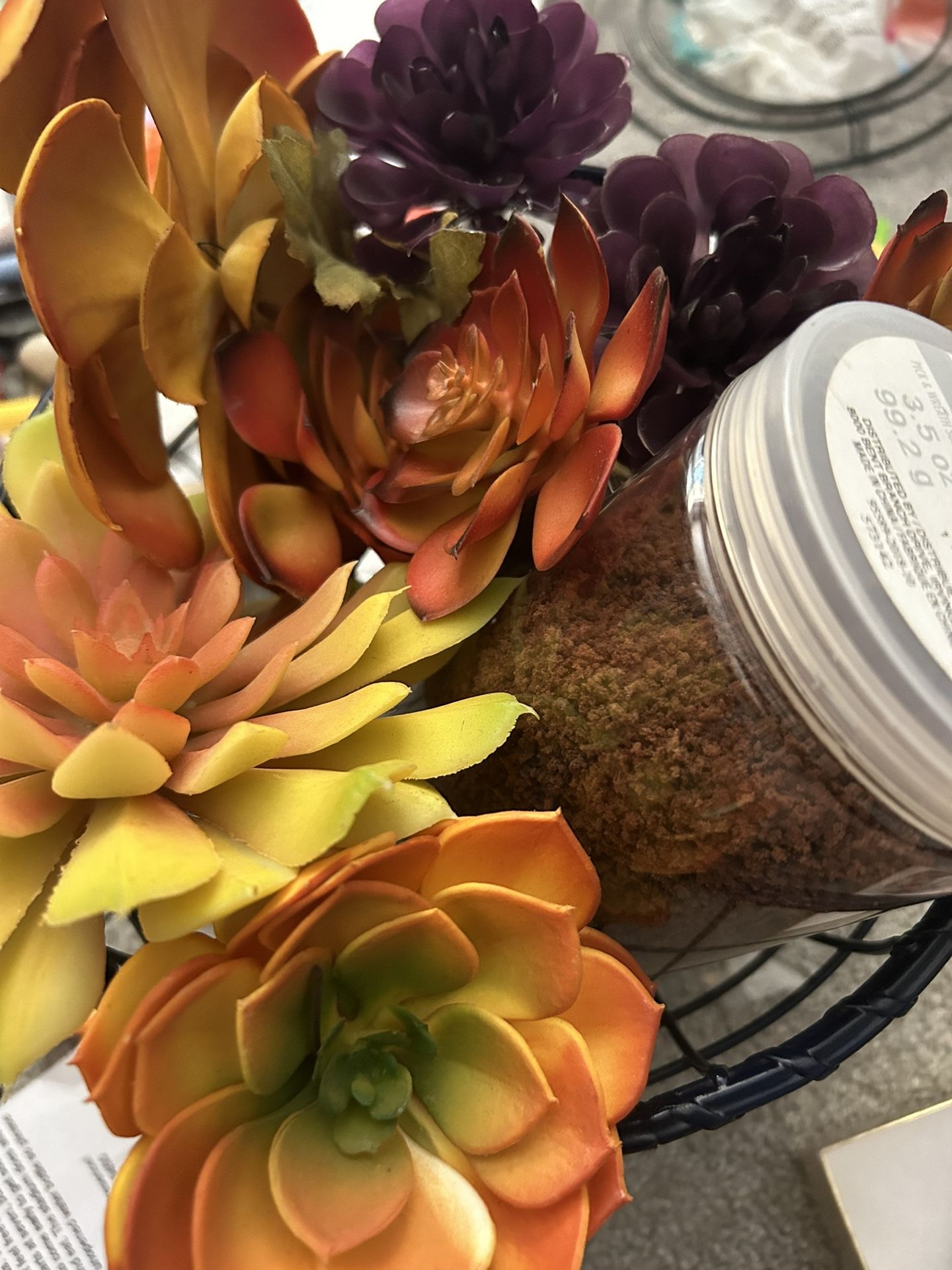 Faux Succulents