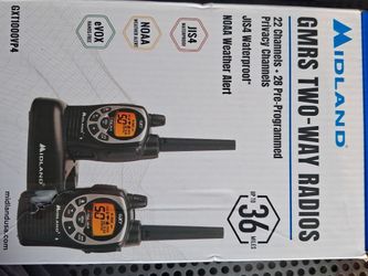 Brand new in box Midland 2 way radios