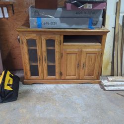 Oak TV Stand