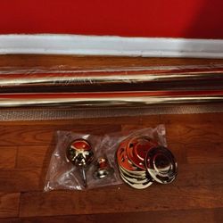 Stainless Steel Stanchions Post .. PART'S -2-POLES- RANDOM TOP PIECE'S -NO BASE - NO -ROPES