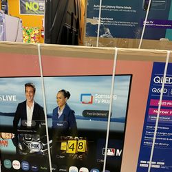 85”Samsung QLED q6F 4K SMART TV