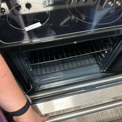 Ge profile stainless steel electric stove with warranty