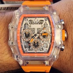 New Activa Fury By Invicta 44.3mm Skeleton Dial Watch