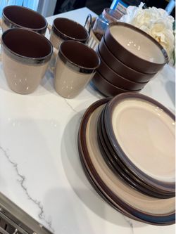Better Homes & Garden Sierra Stoneware Set of 16