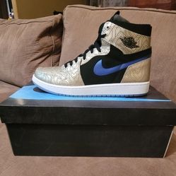 Nike Jordan 1 Zoom Cmft Gold Laser