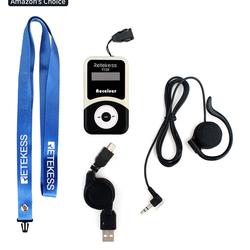New T131 wireless tour guide receiver system