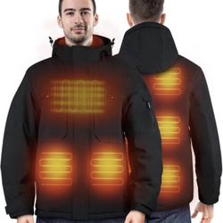 Heated Jackets for Men Women - Rechargeable Men's Soft Shell Winter Heating Jack