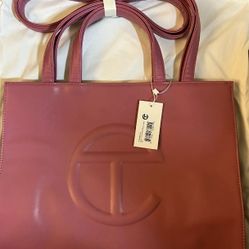 Telfar Shopping Bag Medium “Corned Beef” Brand new with tags Authentic Telfar Bag This Bag Is Sold Out Online