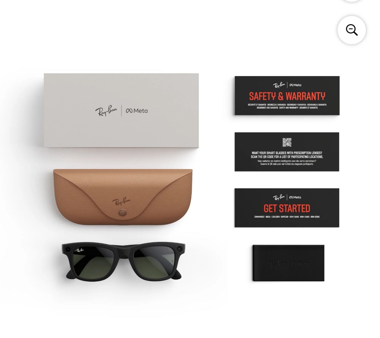 Ray-Ban Meta, Wayfarer Glasses with Meta Al, Audio, Photo, Video Compatibility, Matte Black, Transition Lenses Clear to Graphite Green, Regular Fit  