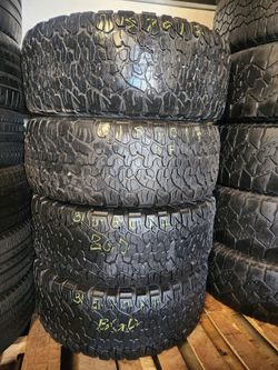 LT 315 70R 17 BF GOODRICH ALL TERRAIN K02 TIRES 3157017 USED TIRE (SET) MOUNT BALANCE INCLUDED