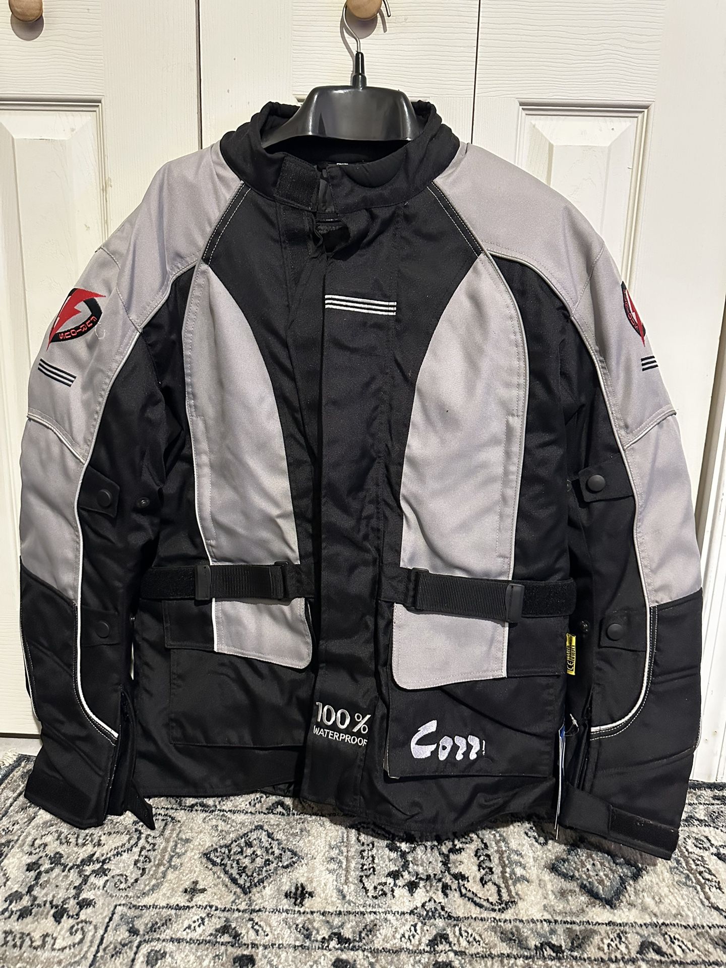 CE ARMORED. BIKER JACKET