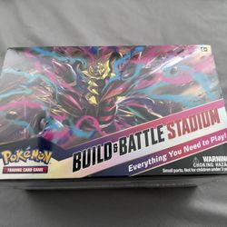 Pokemon card lost origin build and battle stadium box