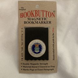 Magnetic Bookmark Bookbutton Air Force