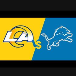 Los Angeles Rams vs Detroit Lions!!!