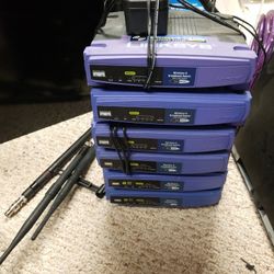 Lot Of 5 Linksys Wrt54g Routers