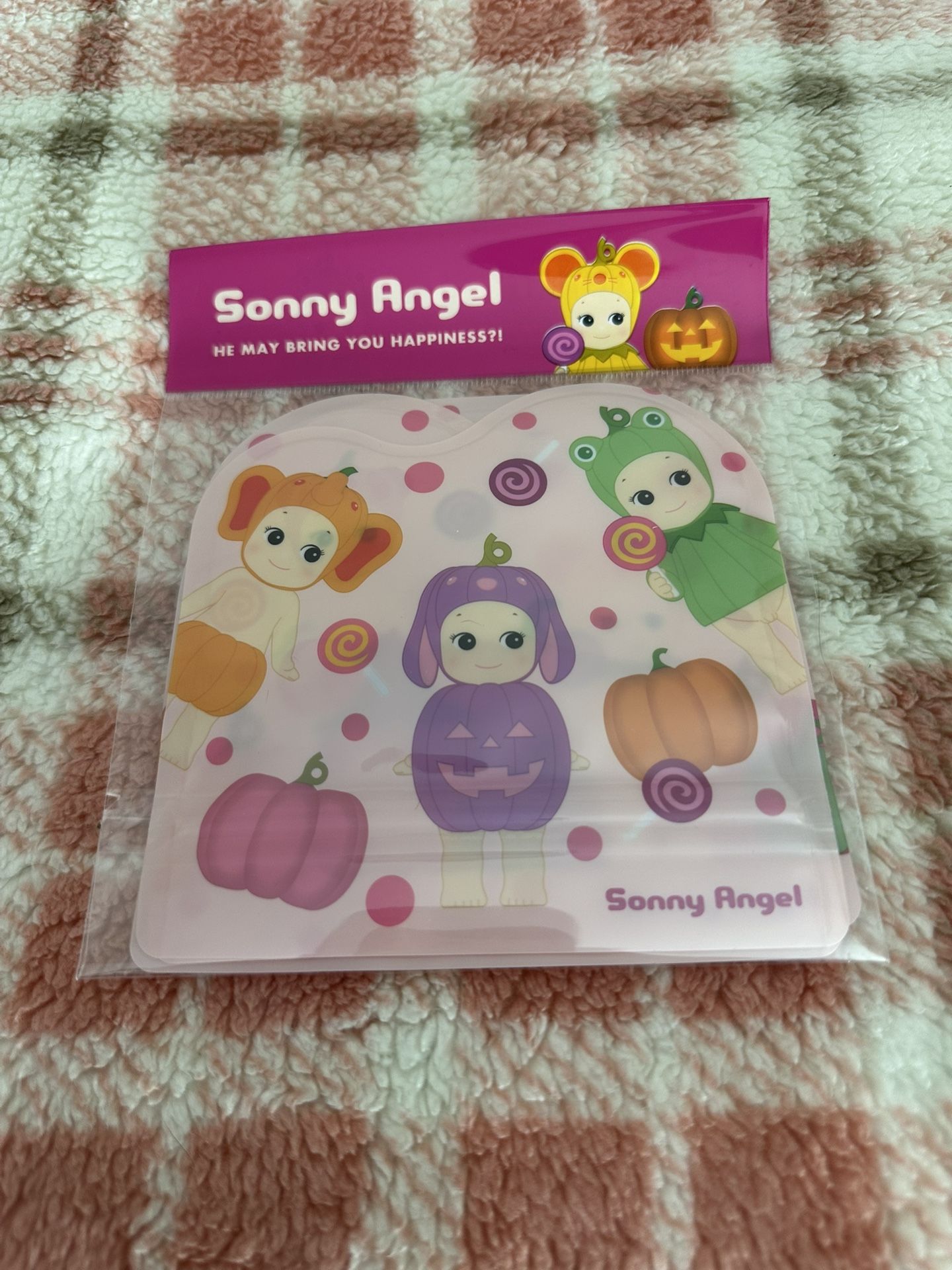 Sonny Angel Pumpkin Patch Zip Bag Set 🎃