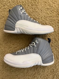 Size 9 (Used condition, no box) - Air Jordan 12 retro stealth