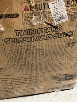 Sportspower twin peaks splash and slide