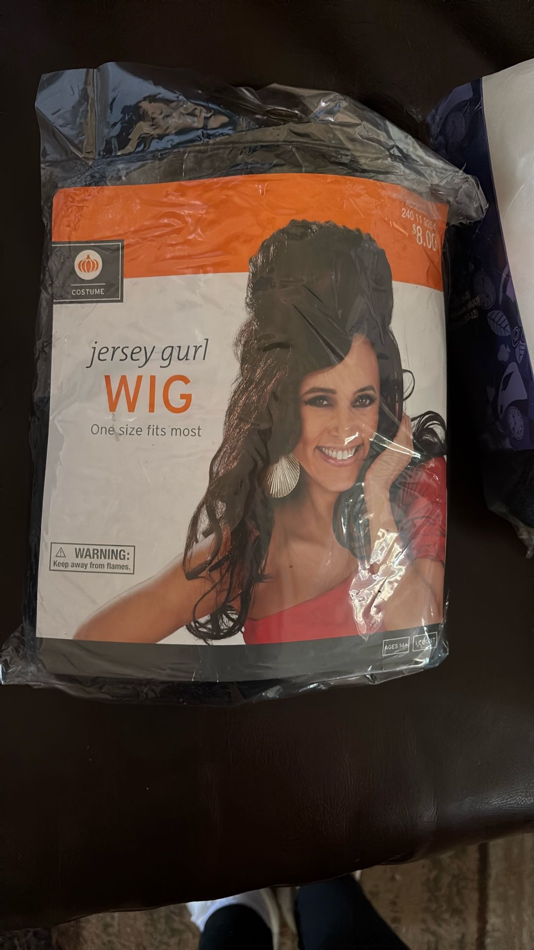Jersey girl Halloween Wig