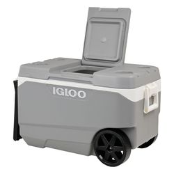Igloo MaxCold Latitude 90-quart Roller Cooler Home / Sports & Fitness / Camping Gear / Coolers
