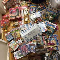 Rare Vintage 80's Toys & Games